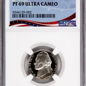 A PF 69 Ultra Cameo coin of George Washington graded by NGC.
