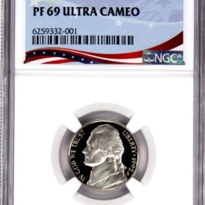 PF 69 Ultra Cameo 2020-S Washington Quarter in protective case.