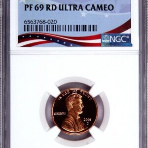 Graded Lincoln penny with NGC certification.