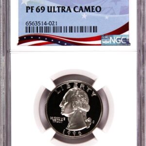 A graded 1944-S Roosevelt dime in a protective case.