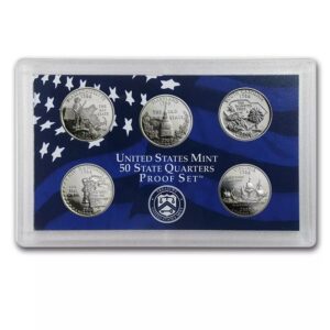 2021 United States Mint Silver Proof Set in protective case.